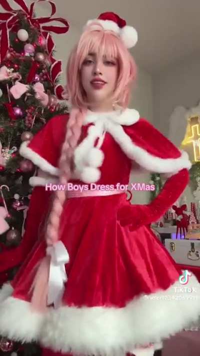 How boys dress for XMas