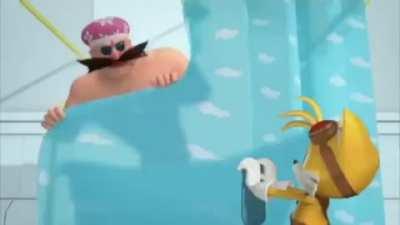 He’s making fun of him