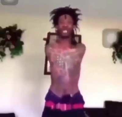 He will blow that bih