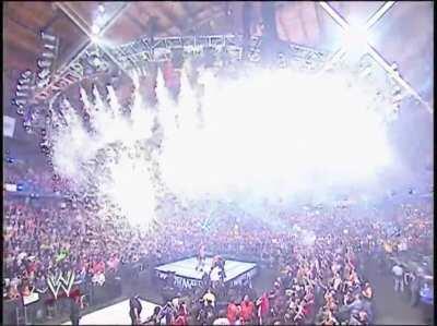 Kurt Angle's WM 22 entrance - one of the best pyro setups