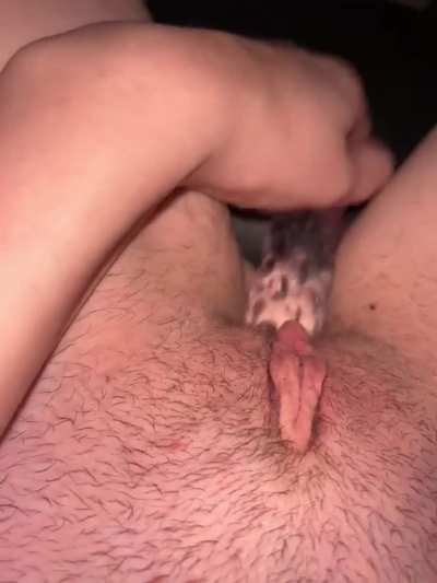 I fucked myself in the car for you