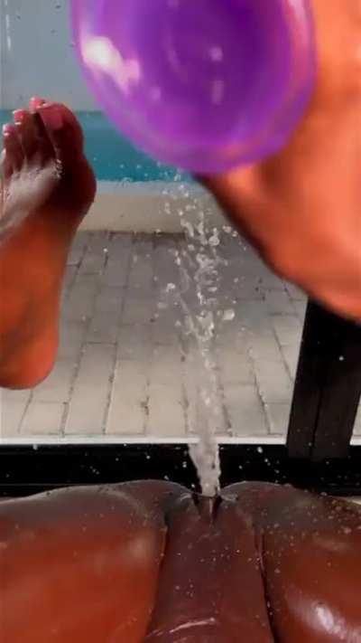 I’ll absolutely drench your face