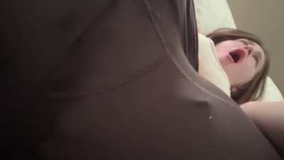 When you get so horny that you squirt through your pants 