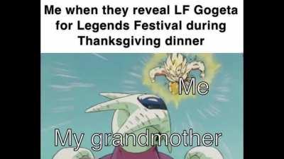 Whether monkey hair or blue hair, it will be very hype and lethal this Thanksgiving dinner. Thank you, Bandai