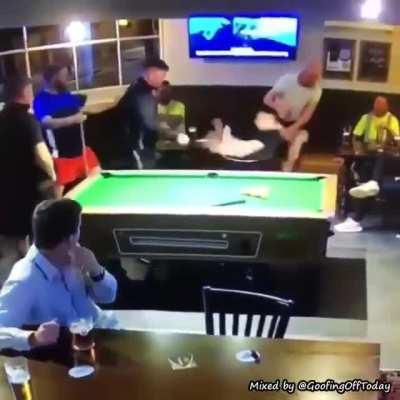 Do NOT fuck with this man's pool game