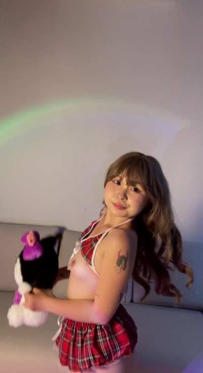 showing off my tits out for you