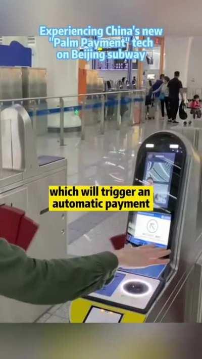 Paying with your palm