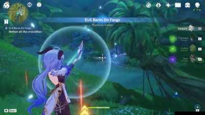 Found a cool Friendship spot for the new Ganyu / Tighnari havers! 100% reliable, 15 friendship XP, Ultrafast! Let the dogs go hungry!