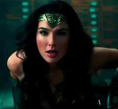 Gal Gadot should be facefucked by a nerdy fan while she is in Wonder Woman costume.