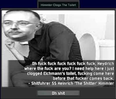 omfg he clogged the toilet?!?!?11