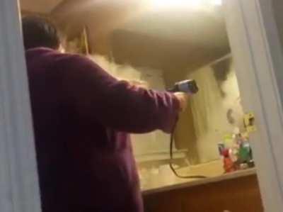 Prank on mom went wrong