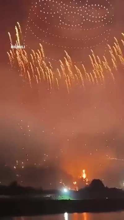 A little more than expected. Mass drone fail in China