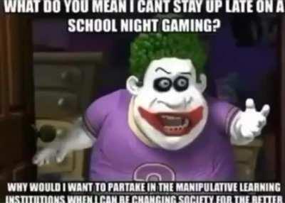 Shut up mom I'm trying to start a movement here