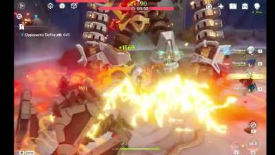 here's my chongyun reverse melt build with xianyun!