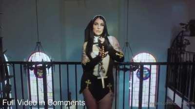 OnlyFans - Ivy Lebelle & Lena Paul - Naughty Nuns Threesome