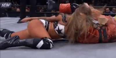 Pretty pathetic Anna Jay knocked out by Abadon