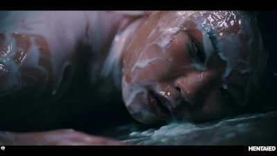 Lulu chu covered in cum