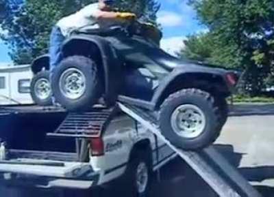 Loading a quad the right way.