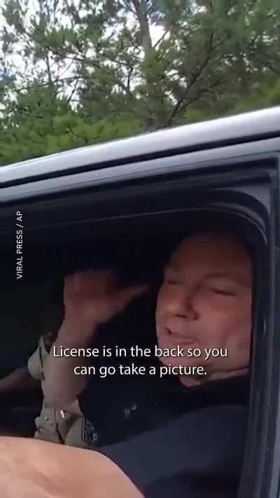 Police officer pulls over his own boss for speeding