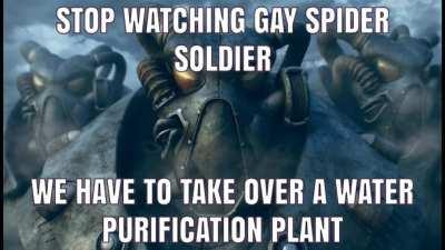 A gay spider meme, idk I have nothing to do with my life