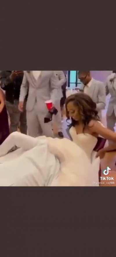 I thought he was really struggling with the garter belt at first...