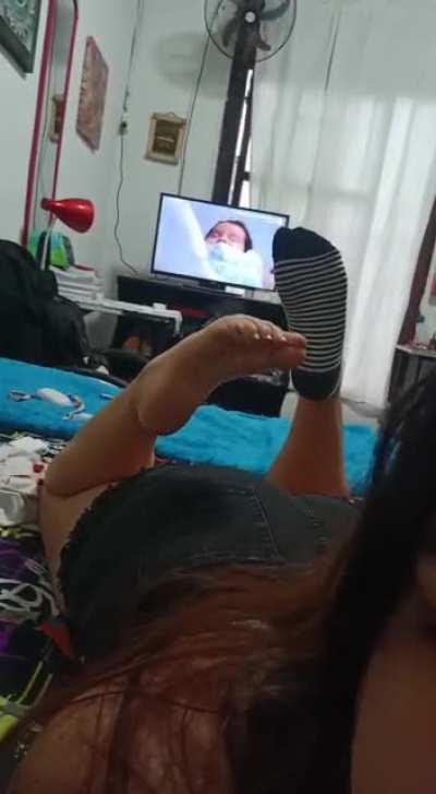 Do you like my sock ;)