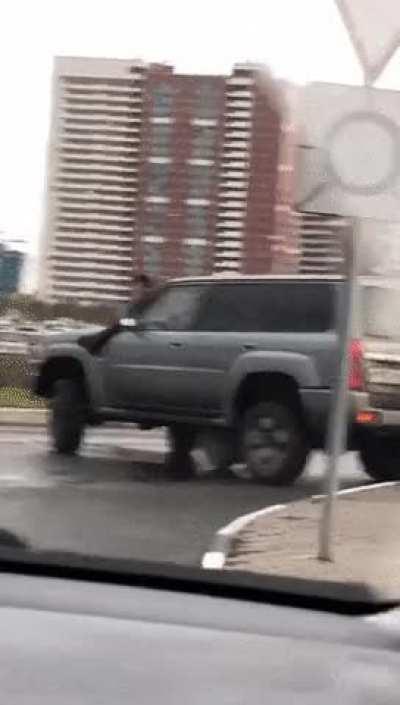 Why even buy an SUV if you're not gonna drive over stuff.