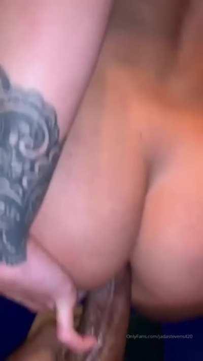 Teasing a Really Hung Friend Before Taking it All