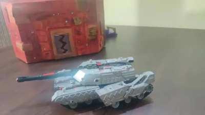 A stop motion I made of Megatron blowing himself up.