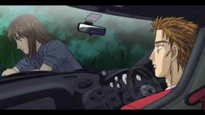 Kyoko touching Keisuke’s FD video