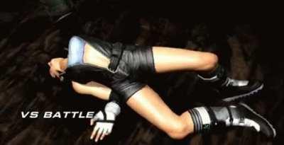 Asuka jiggles her tits