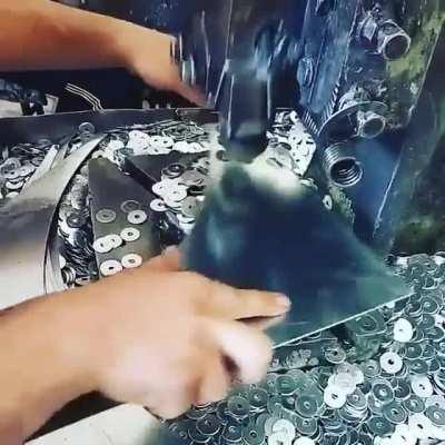 Washer stamp washer stamp