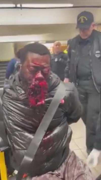 The aftermath of robbery inside Philly pizza shop.