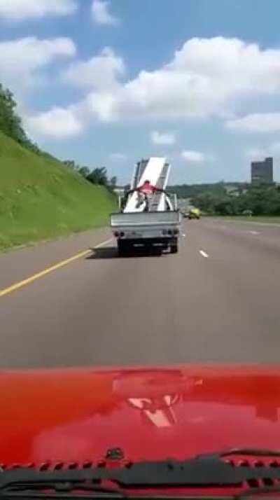 HMFT after i fly off the back of my truck