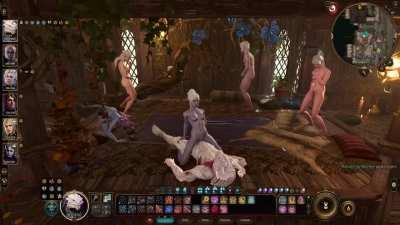 Baldur's Gate 3 Orgy with Special Guests
