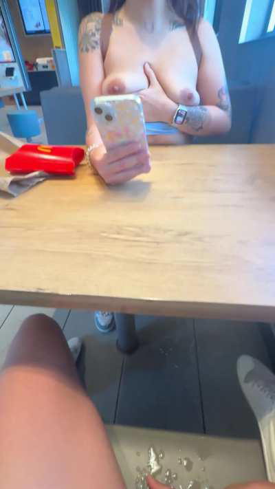 Yes I cleaned it up after :)