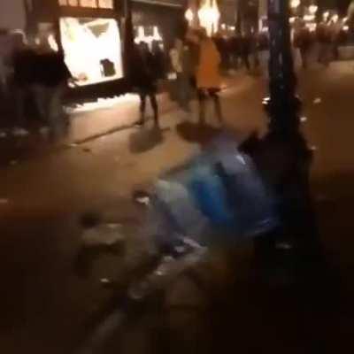 They say drunk people feel no pain