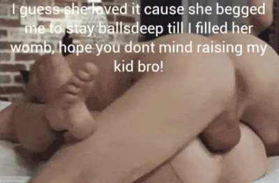 Bro your married to a dime piece, I dont see why you mad at me for taking advantage or the opportunity your girl gave me