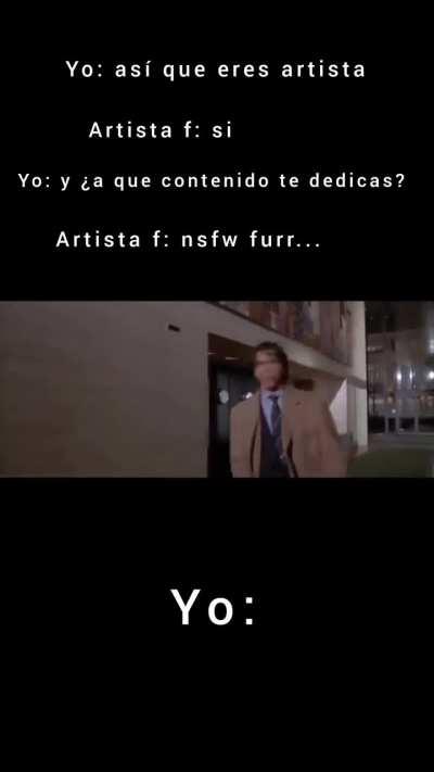 Esos no son artistas..