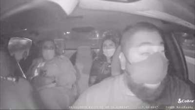 Riders cancel the Uber after driving miles with him