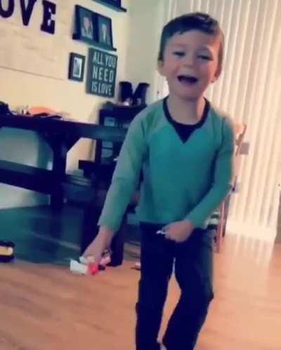 Hahaha not the happy tippy taps