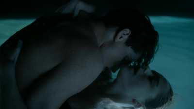 Kiernan Shipka and a pool are a perfect combo