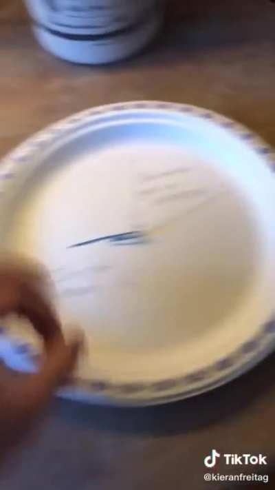 Asking the plates