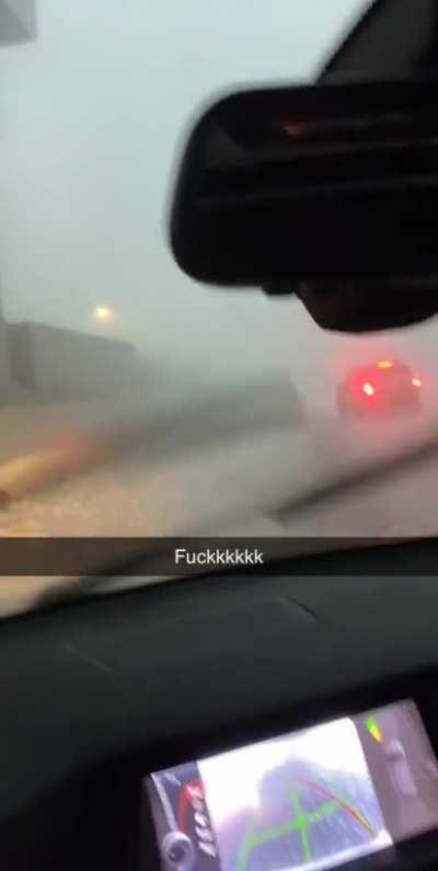 And I was just thinking about hail.