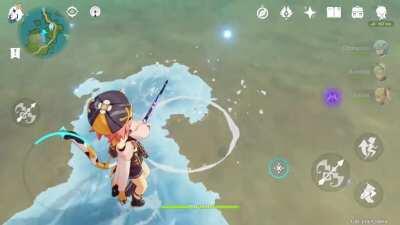 Possible Dionna ice bridge