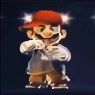 Mario do be gangster
