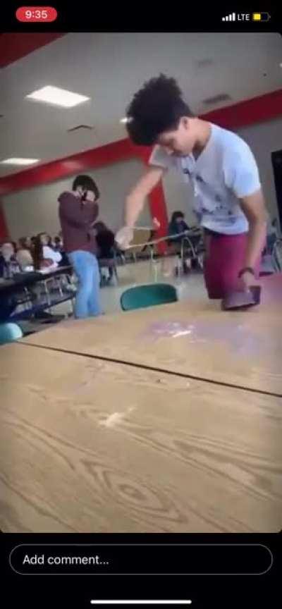 Local high school fight in TN. (Not my video)