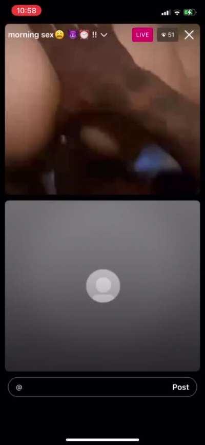 Mdot going crazy for her new dude