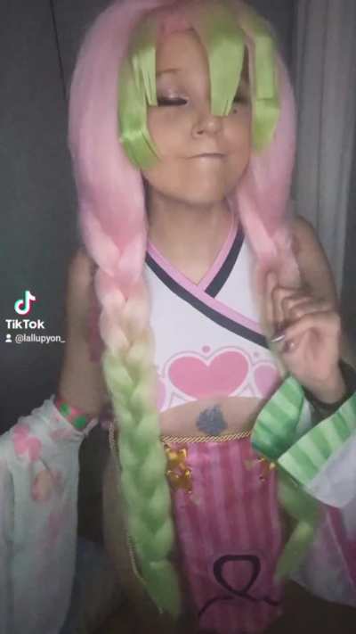 Mitsuri Kanroji from Demon Slayer by Lallupyon