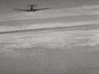 USAAF 14th PRS Spitfire PR Mk XI gunned down at point blank range likely by a Luftwaffe Me 262 jet fighter in 1944